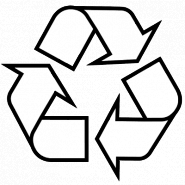 Möbius : Emballage ou matériaux recyclé